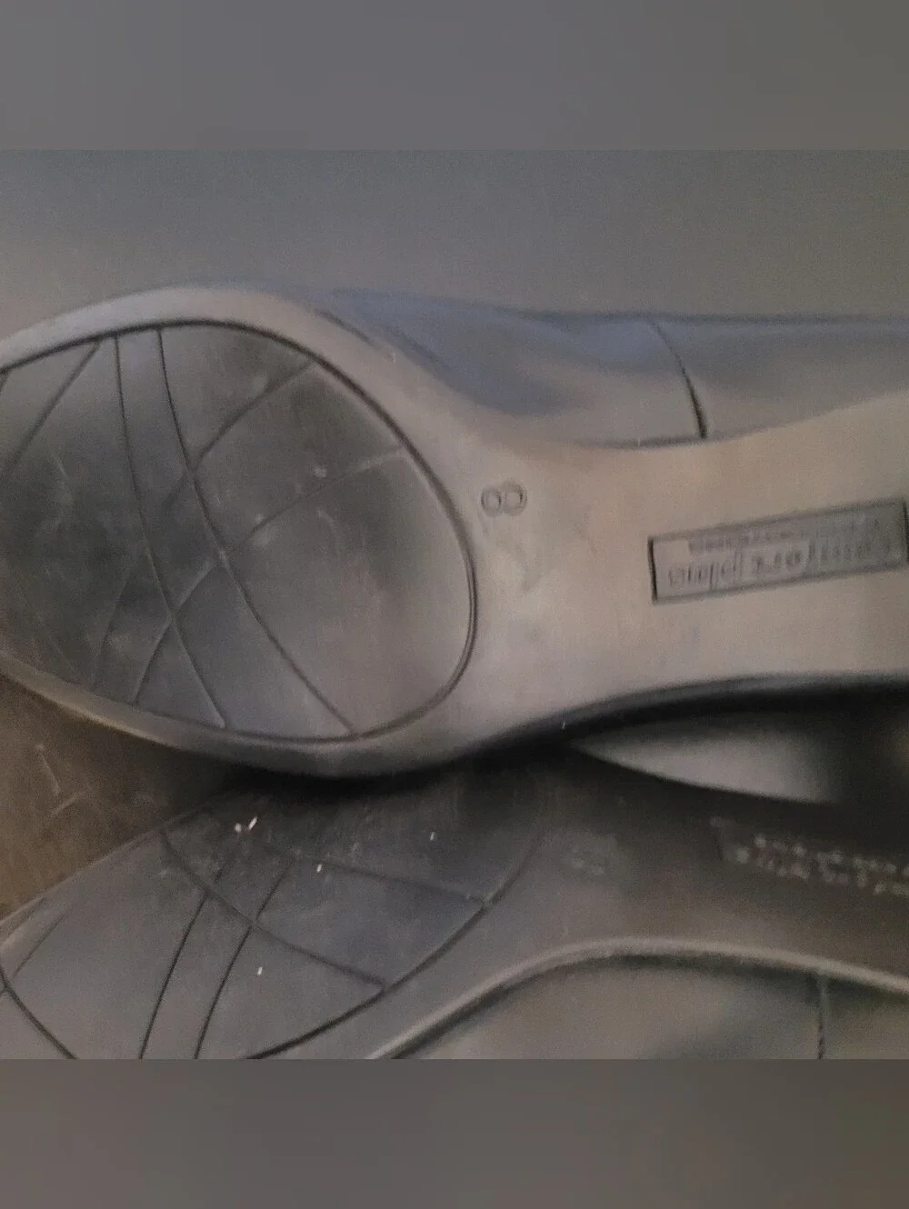 Comfort Plus by Predictions Women’s Black Wedge Heels Pump Shoes Size 8